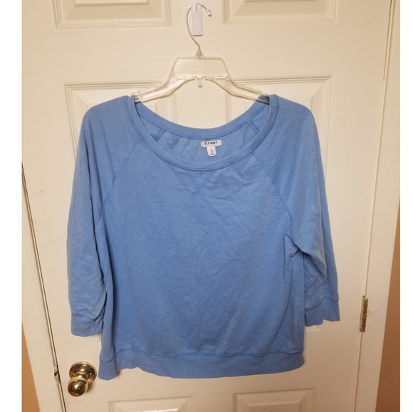 Old Navy Tops - ⚓Old Navy⚓ XL Crew Neck 3/4 Sleeve Thin Sweatshirt